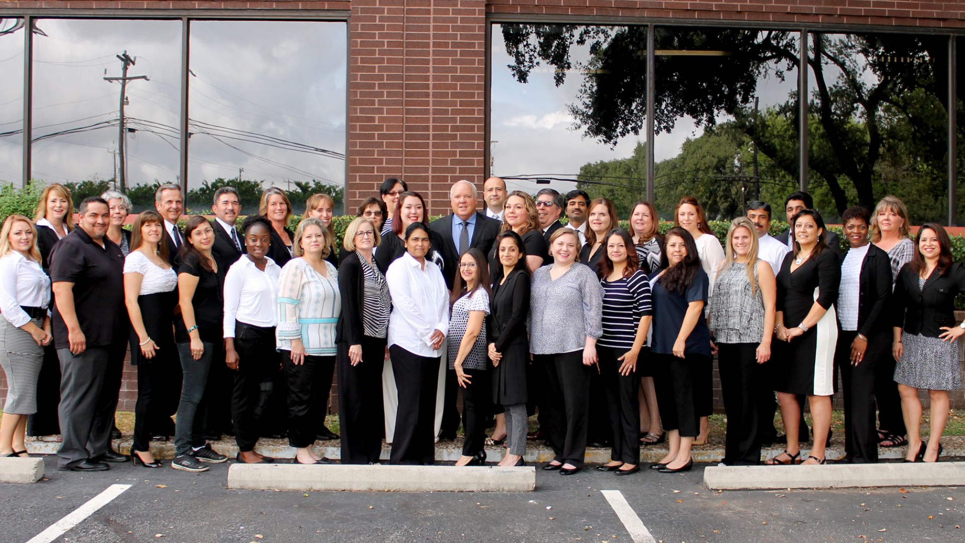 Company group photo